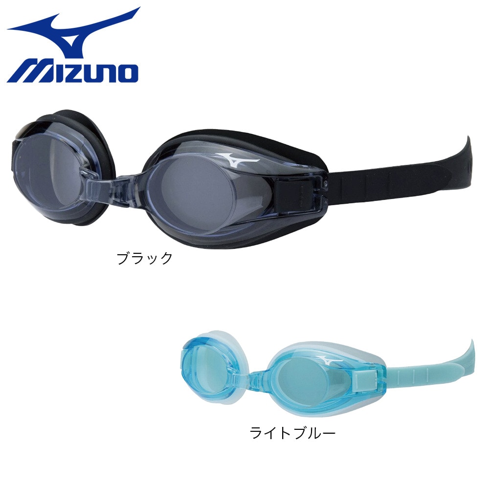 ミズノ（MIZUNO）（キッズ）ジュニア ゴーグル FINA承認 UVカット N3JF600009 くもり止め ワイドレンズ 水泳 競泳用