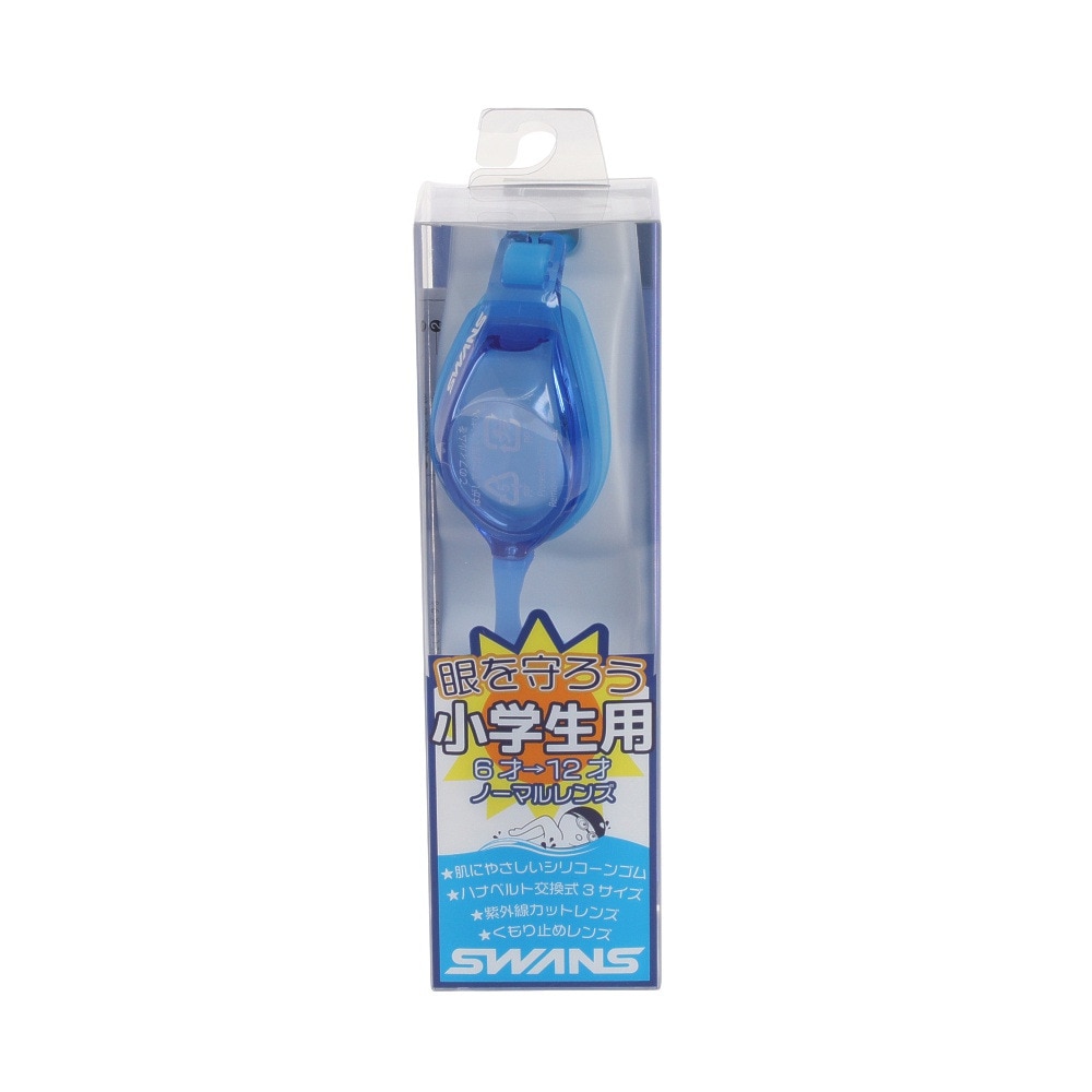 スワンズ（SWANS）（キッズ）ジュニア ゴーグル SJ-24N BL 水泳 競泳用 紫外線カット くもり止め