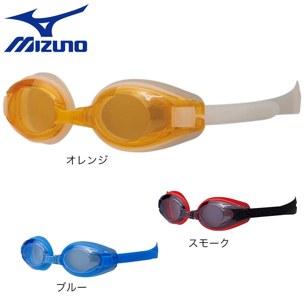 ミズノ（MIZUNO）（キッズ）水泳 ゴーグル ジュニア ゴーグル クッションタイプ FINA承認 N3JF-600027