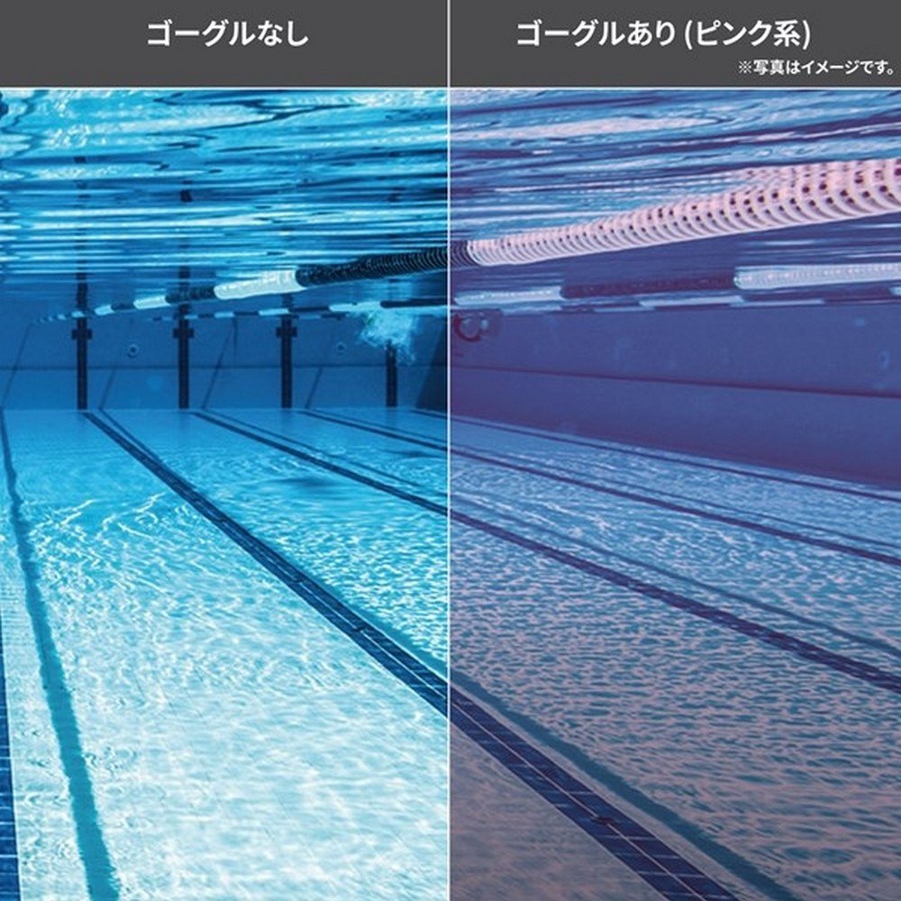スワンズ（SWANS）（メンズ、レディース）水泳 ゴーグル SR-7M 度付き ノンクッション 片眼レンズ WA承認モデル SRCL7M S5.0 EMSK
