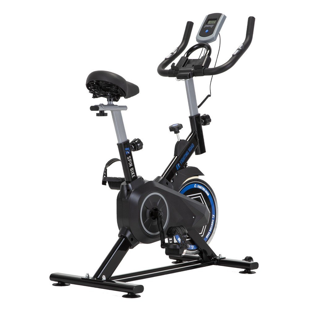 スピンバイク　ファイティングロード　定価3万以上 Amazon | ファイティングロード スピンバイクCOMPACT 黒・青 エアロ