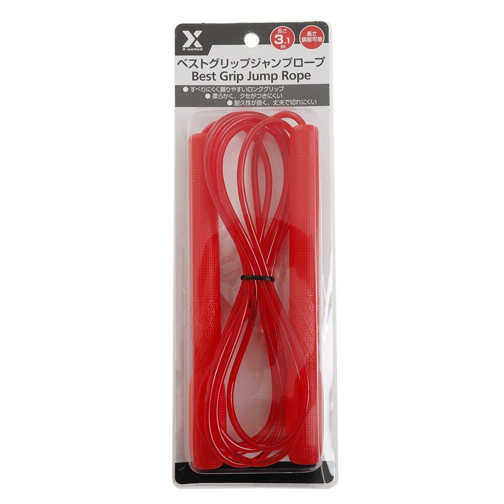 ベストグリップ ジャンプロープ 841x5zl8025 Red オンライン価格 エックスユナイテッド スーパースポーツゼビオ