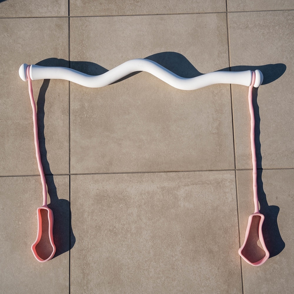 シェレンフィット（Schellin Fit）（メンズ、レディース）ダブルシャフト TAN-5031-15-WH/PI 7㎏ ウェーブシャフト 筋トレ トレーニング