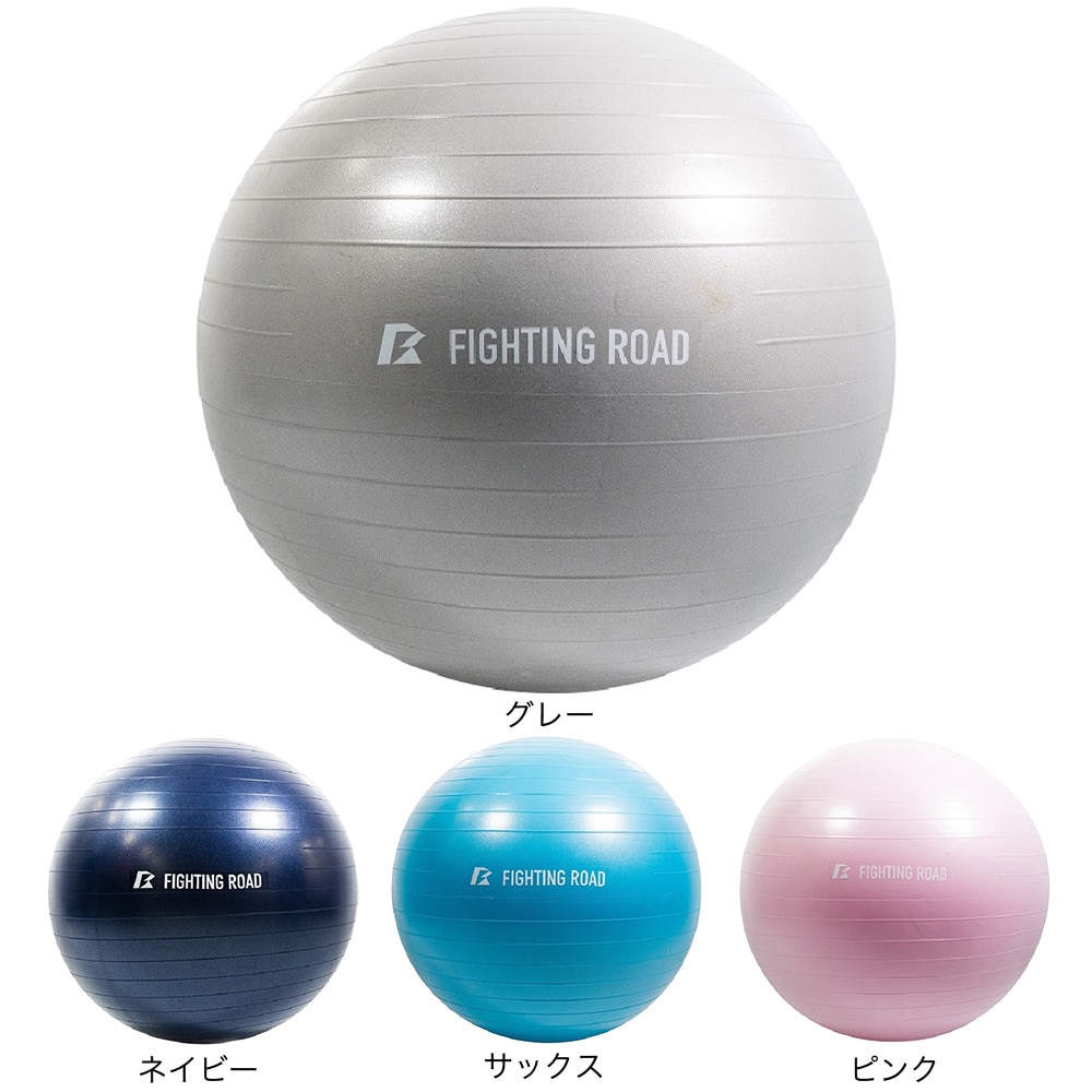ファイティングロード Co.Ltd（FIGHTING ROAD CO.LTD）（メンズ、レディース）ジムボール 65cm FR23CMS0049 NVY