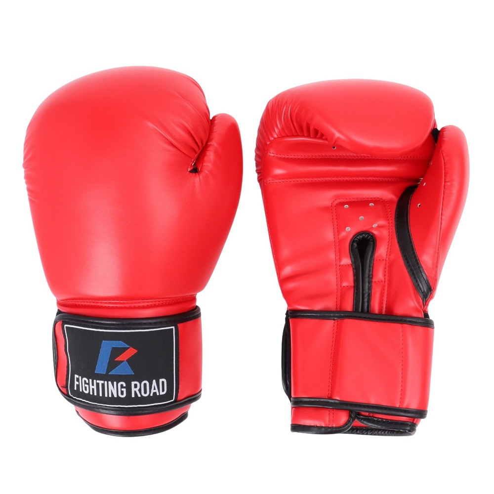 ファイティングロード Co.Ltd（FIGHTING ROAD CO.LTD）（メンズ、レディース）ボクシンググローブ 14oz 赤 FR20SMO001/14/R ボクシング トレーニング