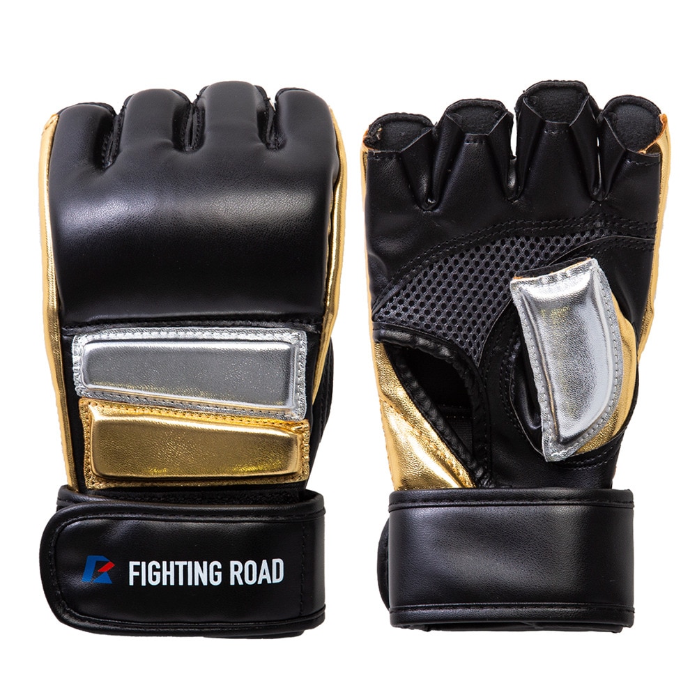 ファイティングロード Co.Ltd（FIGHTING ROAD CO.LTD）（メンズ、レディース）シューターグローブ Lサイズ 黒 FR20SMO002/L/B トレーニング 22.5×13cm