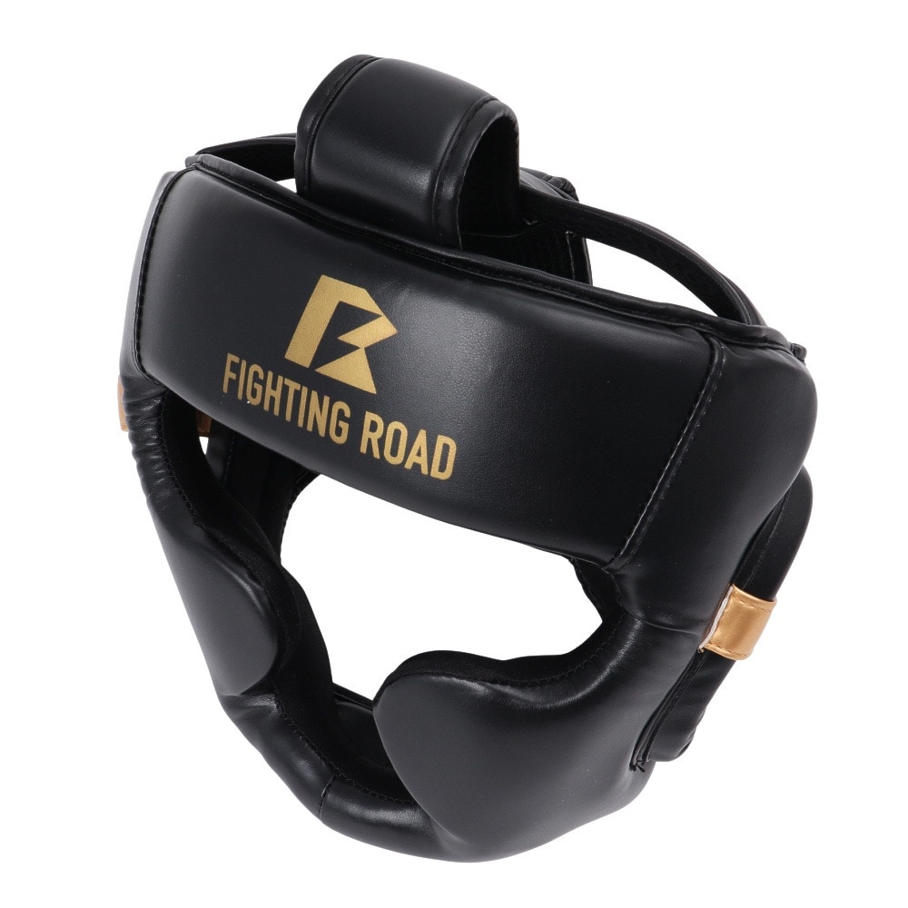 ファイティングロード Co.Ltd（FIGHTING ROAD CO.LTD）（メンズ、レディース）ヘッドギア Lサイズ 黒 FR20SMO003/L/B ボクシング 防具 70.0×27.0cm