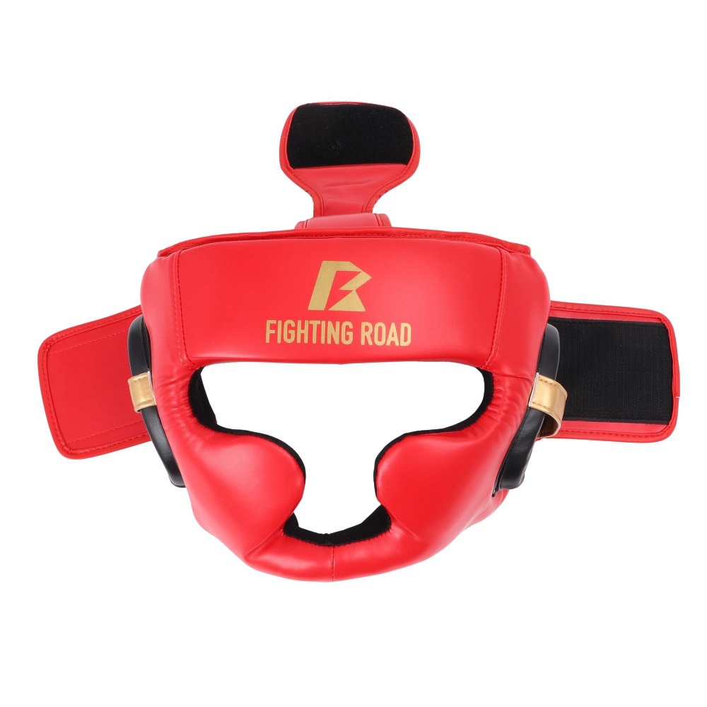 ファイティングロード Co.Ltd（FIGHTING ROAD CO.LTD）（メンズ、レディース）ヘッドギア Lサイズ 赤 FR20SMO003/L/R ボクシング 防具 70.0×27.0cm
