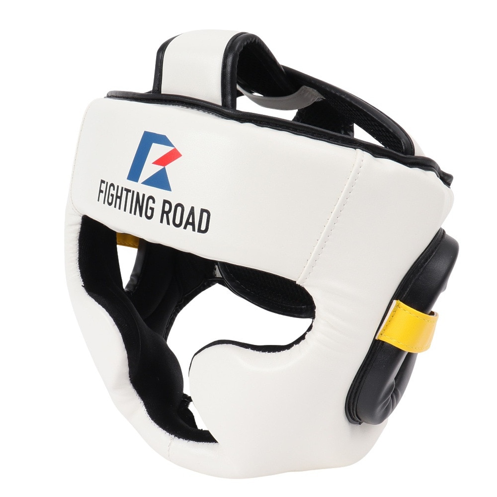 ファイティングロード Co.Ltd（FIGHTING ROAD CO.LTD）（メンズ、レディース）ヘッドギア Lサイズ 白 FR20SMO003/L/W ボクシング 防具 70.0×27.0cm