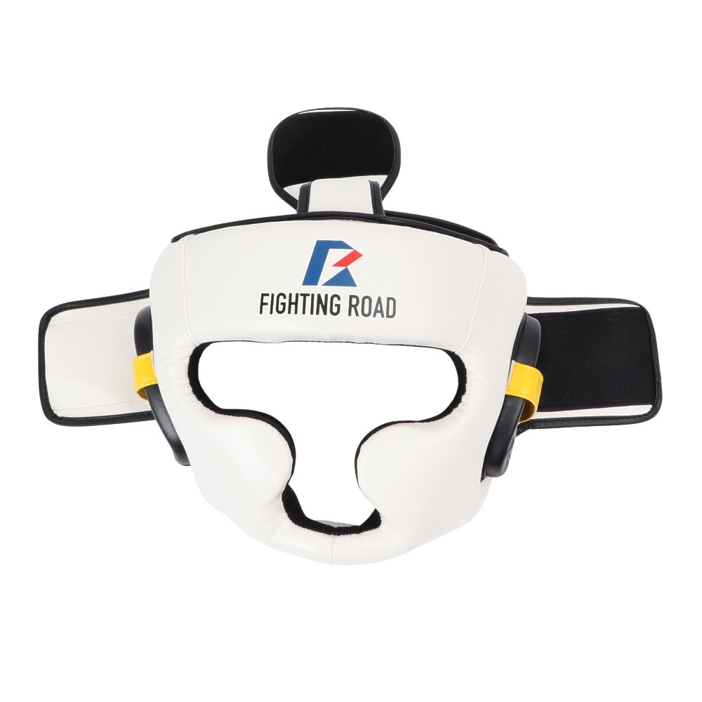 ファイティングロード Co.Ltd（FIGHTING ROAD CO.LTD）（メンズ、レディース）ヘッドギア Lサイズ 白 FR20SMO003/L/W ボクシング 防具 70.0×27.0cm