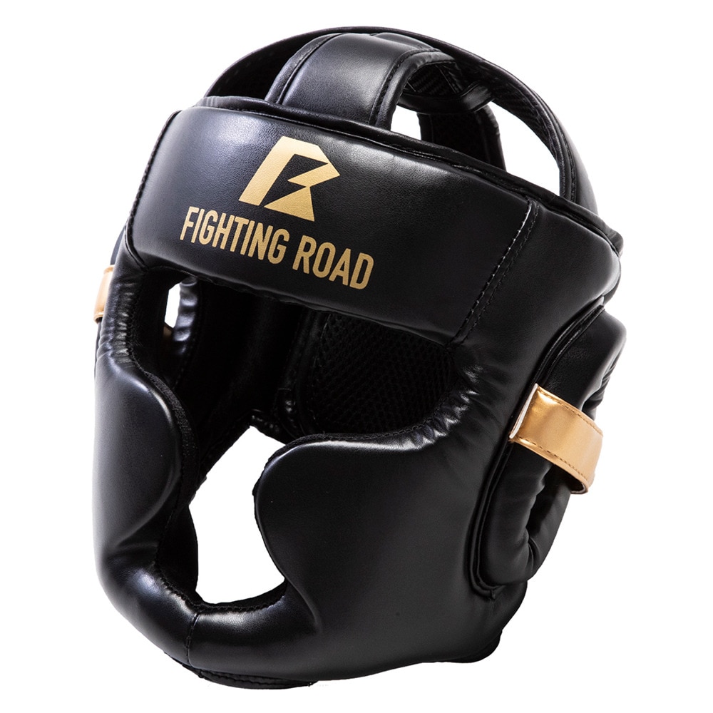 ファイティングロード Co.Ltd（FIGHTING ROAD CO.LTD）（メンズ、レディース）ヘッドギア Sサイズ 黒 FR20SMO003/S/B ボクシング 防具 63.0×23.5cm