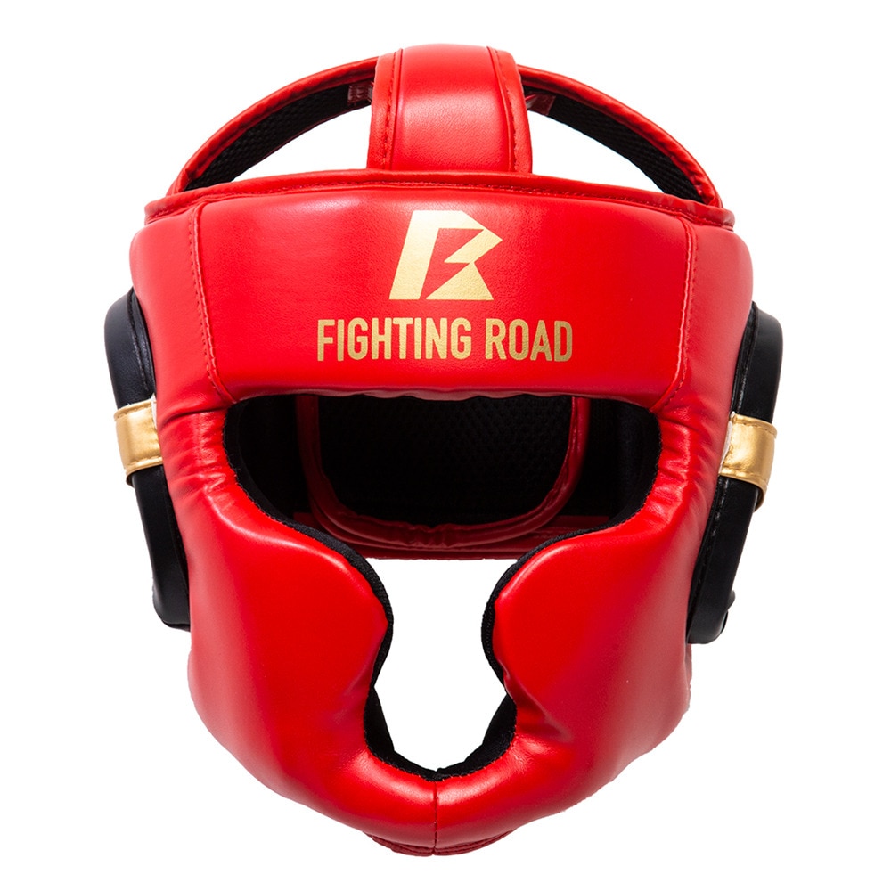 ファイティングロード Co.Ltd（FIGHTING ROAD CO.LTD）（メンズ、レディース）ヘッドギア Sサイズ 赤 FR20SMO003/S/R ボクシング 防具 63.0×23.5cm