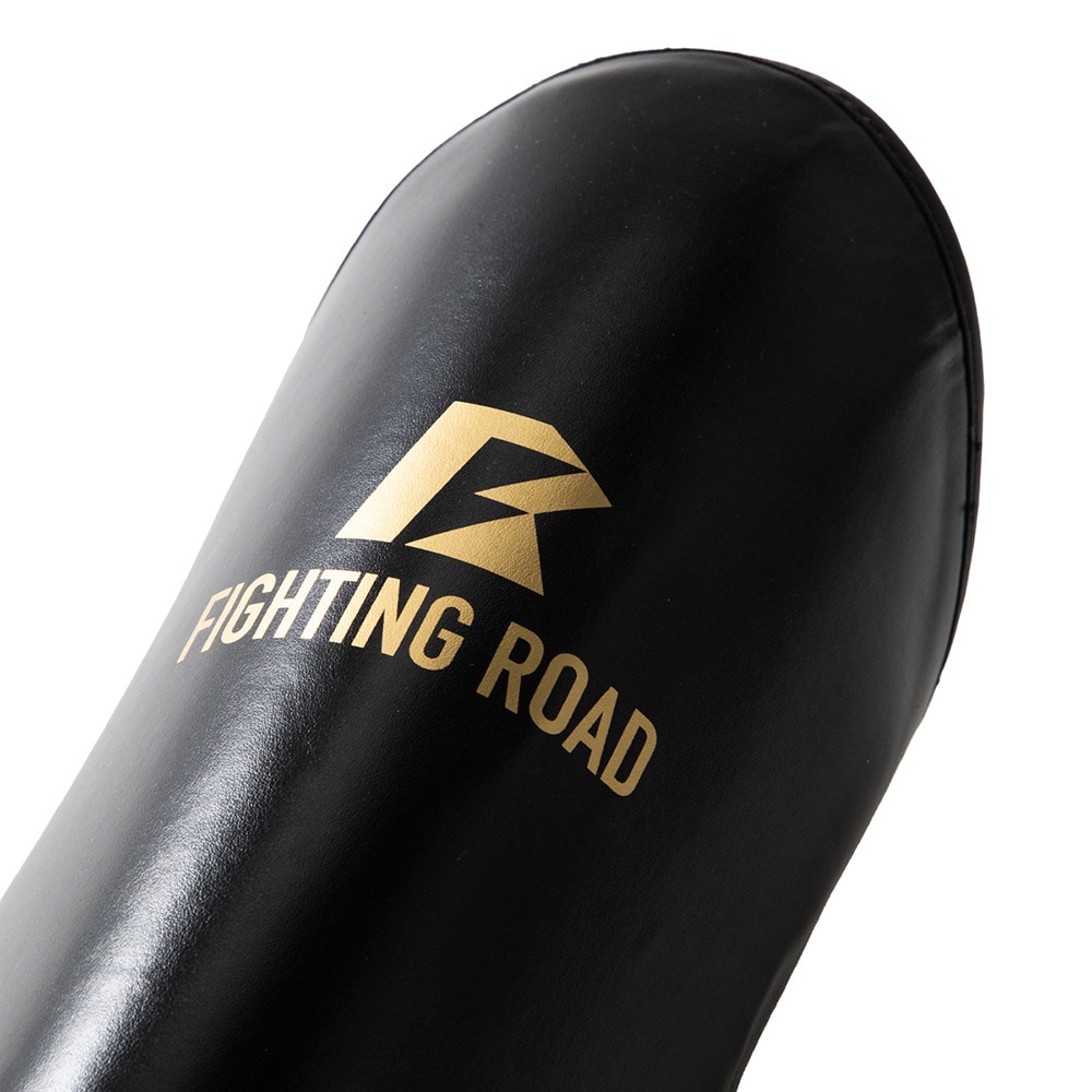 ファイティングロード Co.Ltd（FIGHTING ROAD CO.LTD）（メンズ、レディース）レッグガード Lサイズ 黒 FR20SMO007/L/B トレーニング 防具 48.0×17.0cm