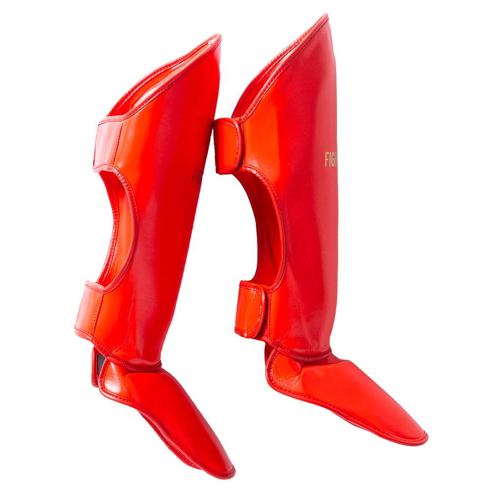ファイティングロード Co.Ltd（FIGHTING ROAD CO.LTD）（メンズ、レディース）レッグガードLサイズ 赤 FR20SMO007/L/Rトレーニング 防具 48.0×17.0cm