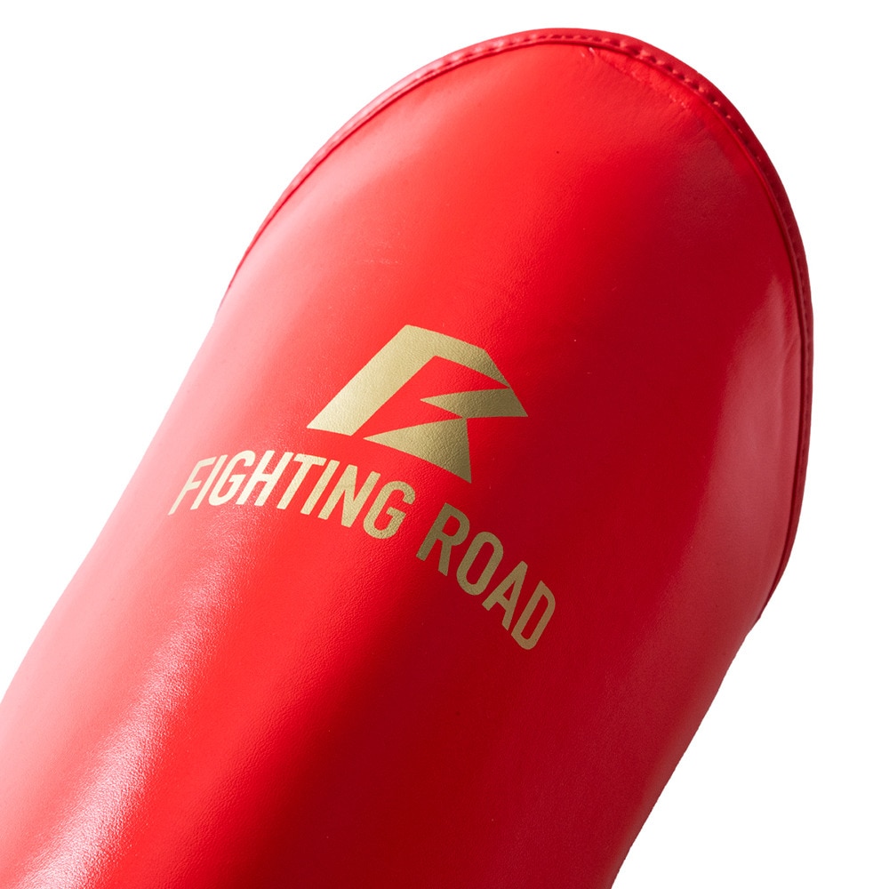 ファイティングロード Co.Ltd（FIGHTING ROAD CO.LTD）（メンズ、レディース）レッグガードLサイズ 赤 FR20SMO007/L/Rトレーニング 防具 48.0×17.0cm