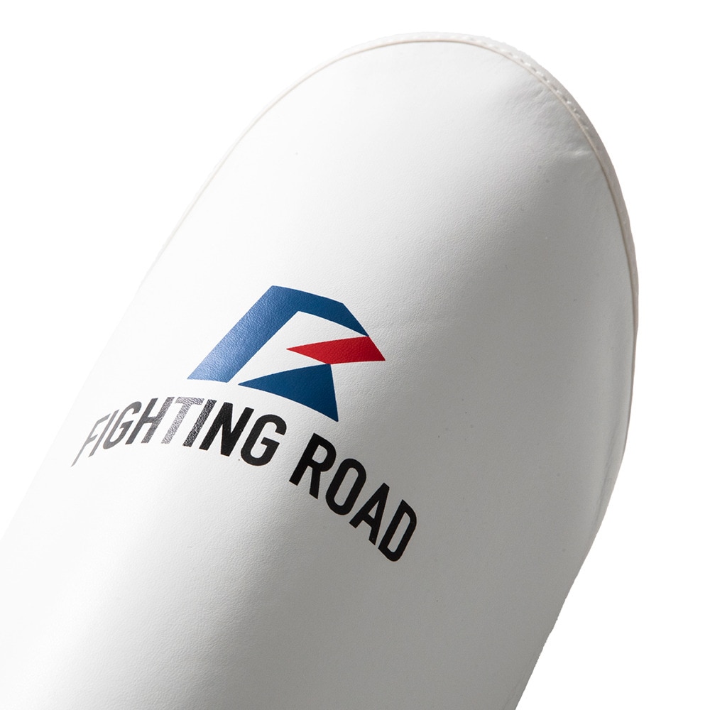 ファイティングロード Co.Ltd（FIGHTING ROAD CO.LTD）（メンズ、レディース）レッグガード Lサイズ 白 FR20SMO007/L/Wトレーニング 防具 48.0×17.0cm