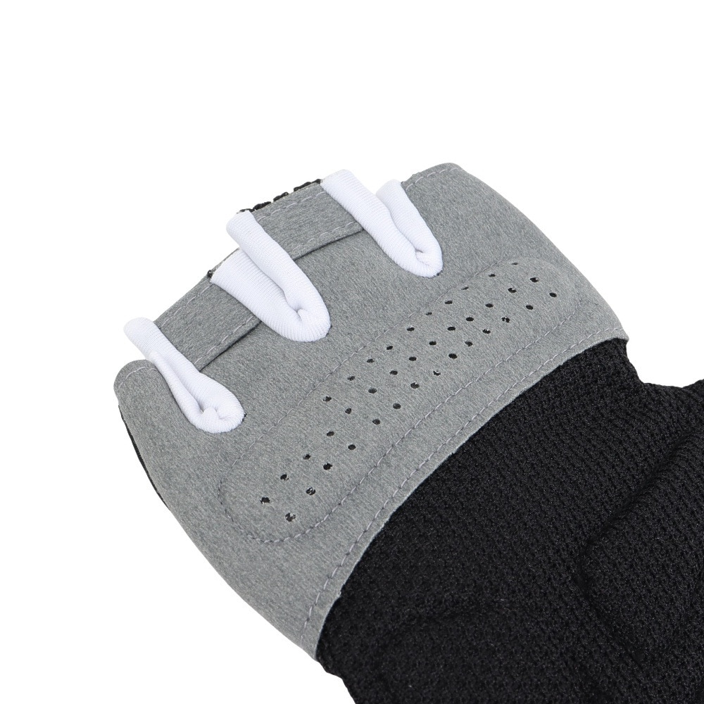 リーボック（REEBOK）（メンズ、レディース）グローブ Fitness フィットネスグローブ Lサイズ 黒 20-21cm RAGB-14515 トレーニンググローブ 滑り止め 