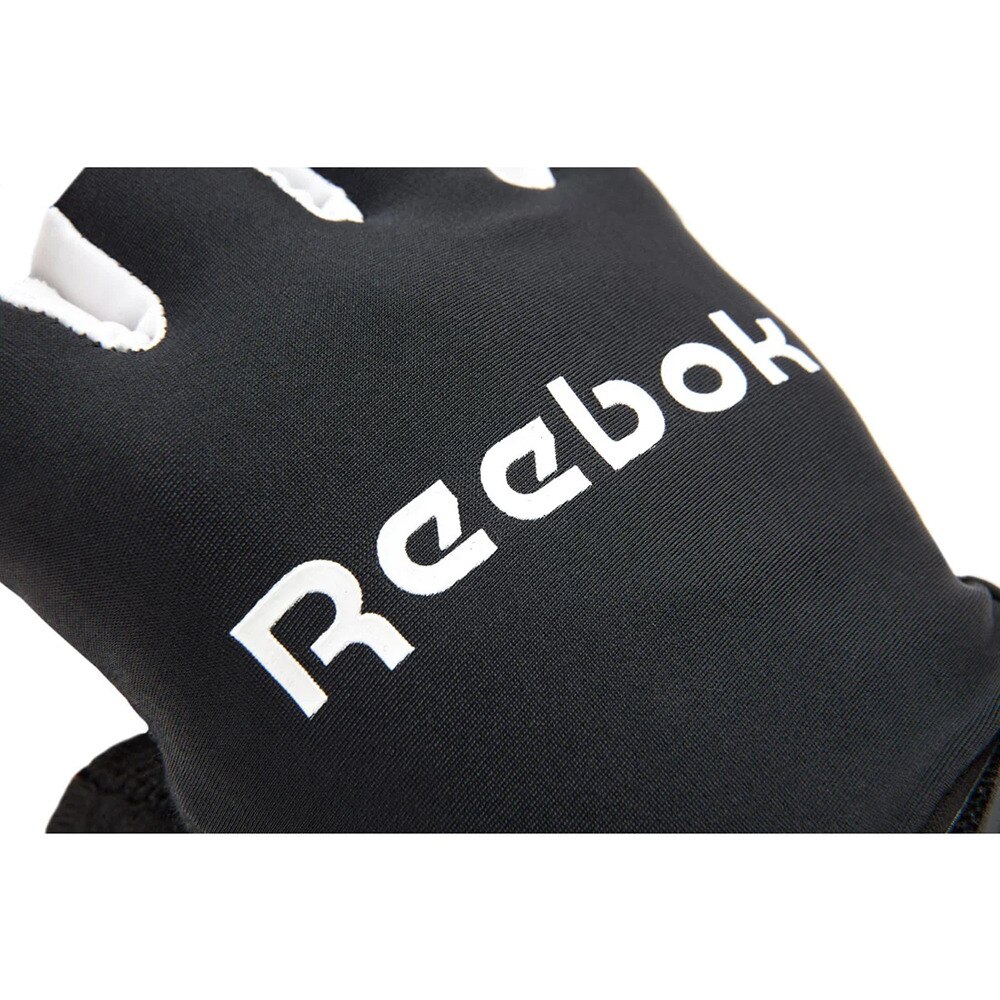 リーボック（REEBOK）（メンズ、レディース）グローブ Fitness フィットネスグローブ LLサイズ 黒 20-21.5cm RAGB-14516 トレーニンググローブ 滑り止め 