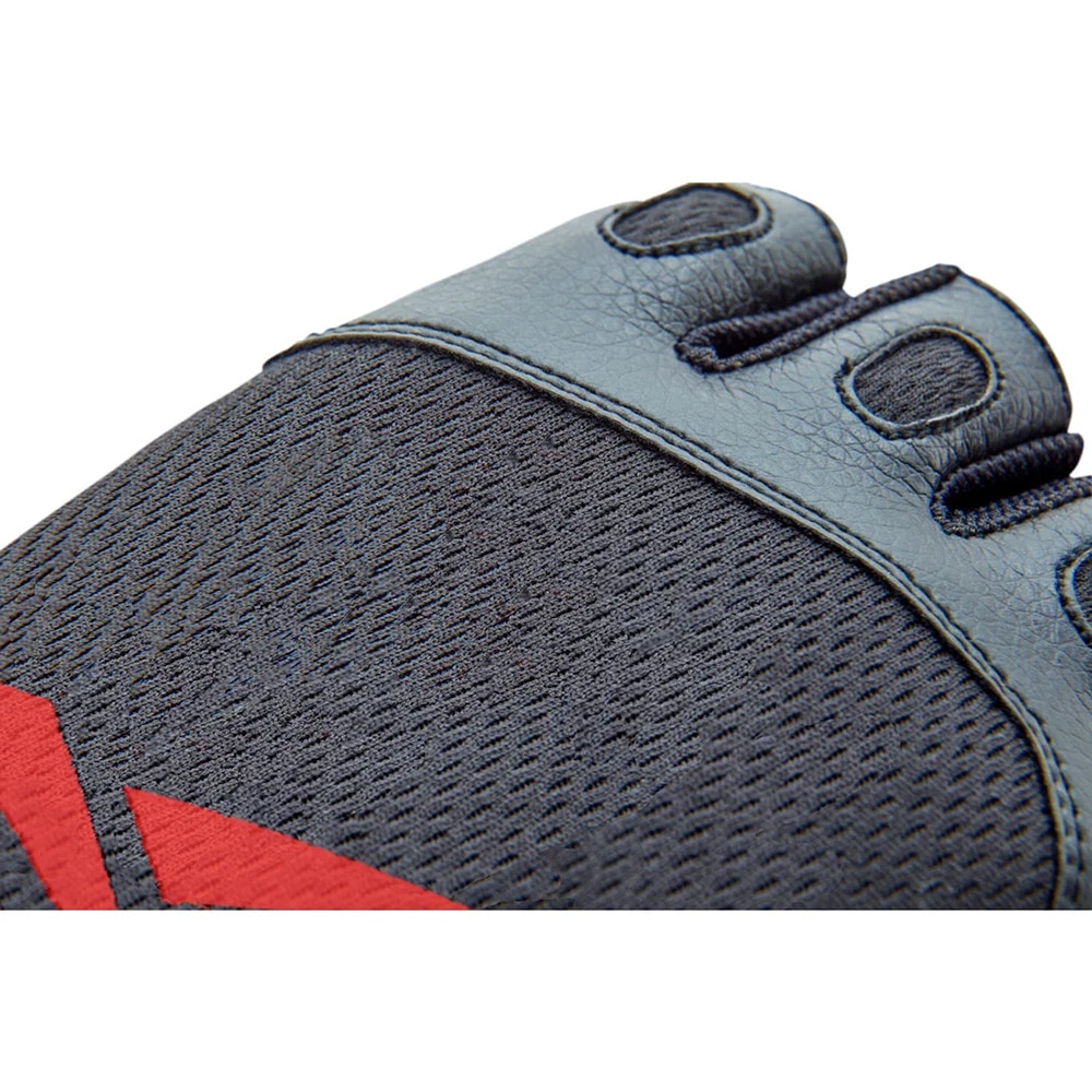 リーボック（REEBOK）（メンズ、レディース）グローブ Fitness リフティンググローブ Mサイズ 黒 18-19cm RAGB-15614 トレーニンググローブ 滑り止め 