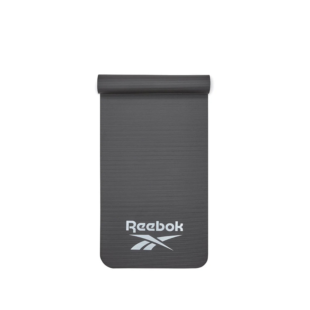 リーボック（REEBOK）（メンズ、レディース）トレーニングマット Fitness 7mm 黒 173×61cm RAMT-11014BK ヨガマット トレーニング 筋トレ エクササイズ