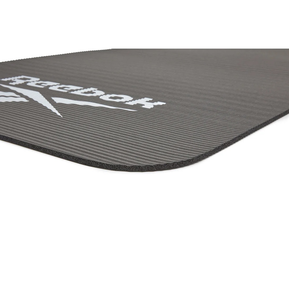 リーボック（REEBOK）（メンズ、レディース）トレーニングマット Fitness 7mm 黒 173×61cm RAMT-11014BK ヨガマット トレーニング 筋トレ エクササイズ