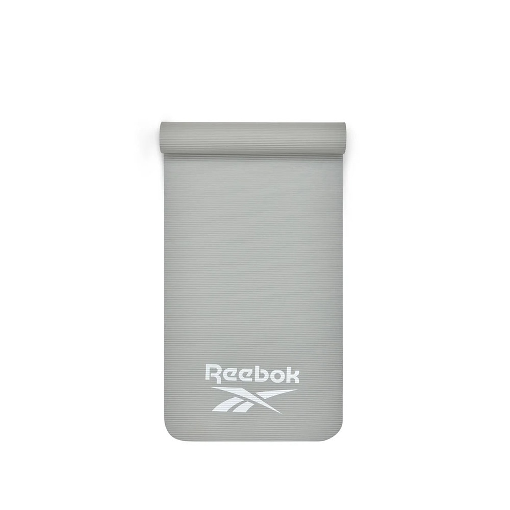 リーボック（REEBOK）（メンズ、レディース）トレーニングマット Fitness 7mm グレー 173×61cm RAMT-11014GR ヨガマット トレーニング 筋トレ エクササイズ