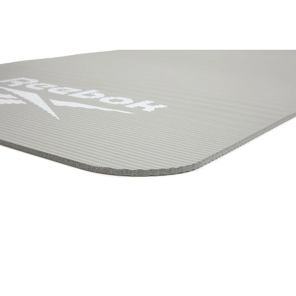 リーボック（REEBOK）（メンズ、レディース）トレーニングマット Fitness 7mm グレー 173×61cm RAMT-11014GR ヨガマット トレーニング 筋トレ エクササイズ