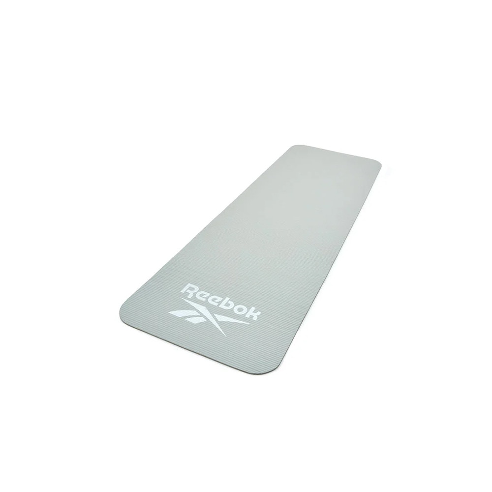 リーボック（REEBOK）（メンズ、レディース）トレーニングマット Fitness 7mm グレー 173×61cm RAMT-11014GR ヨガマット トレーニング 筋トレ エクササイズ