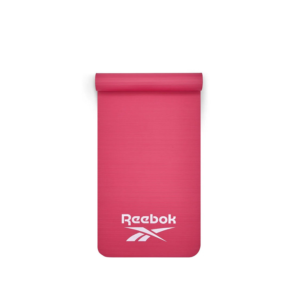 リーボック（REEBOK）（メンズ、レディース）トレーニングマット Fitness 7mm ピンク 173×61cm RAMT-11014PK ヨガマット トレーニング 筋トレ エクササイズ
