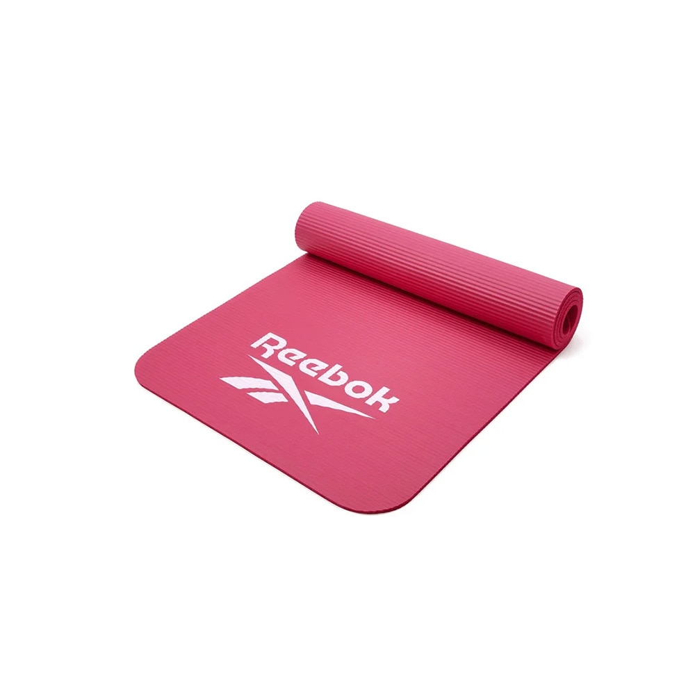 リーボック（REEBOK）（メンズ、レディース）トレーニングマット Fitness 7mm ピンク 173×61cm RAMT-11014PK ヨガマット トレーニング 筋トレ エクササイズ
