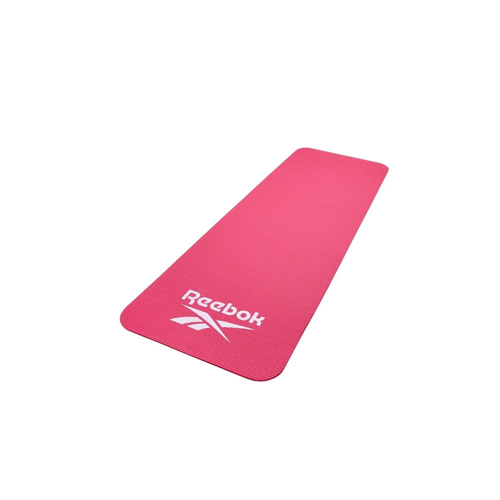 リーボック（REEBOK）（メンズ、レディース）トレーニングマット Fitness 7mm ピンク 173×61cm RAMT-11014PK ヨガマット トレーニング 筋トレ エクササイズ