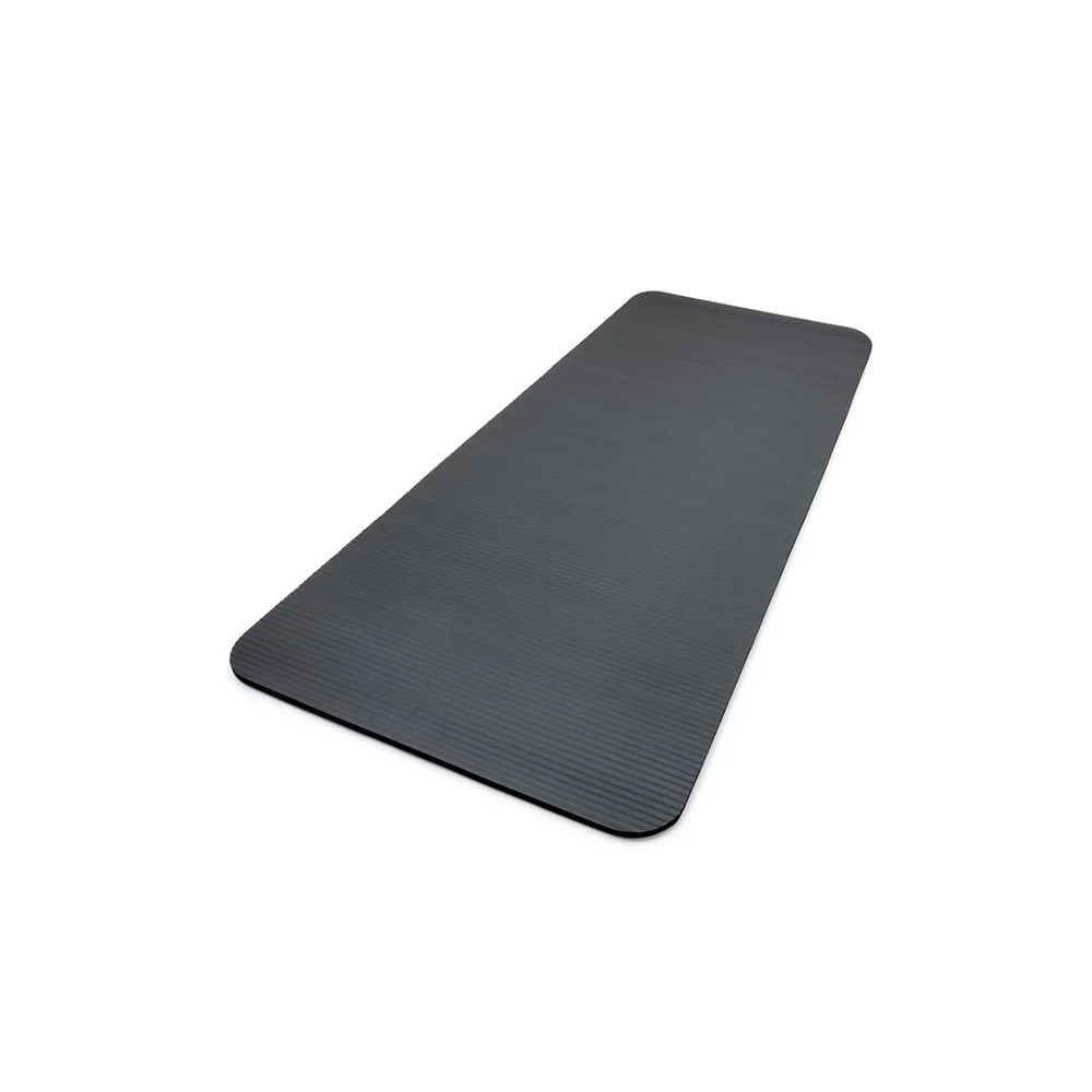 リーボック（REEBOK）（メンズ、レディース）トレーニングマット Fitness 15mm 黒 183×80cm RAMT-11018BK ヨガマット トレーニング 筋トレ エクササイズ 厚手