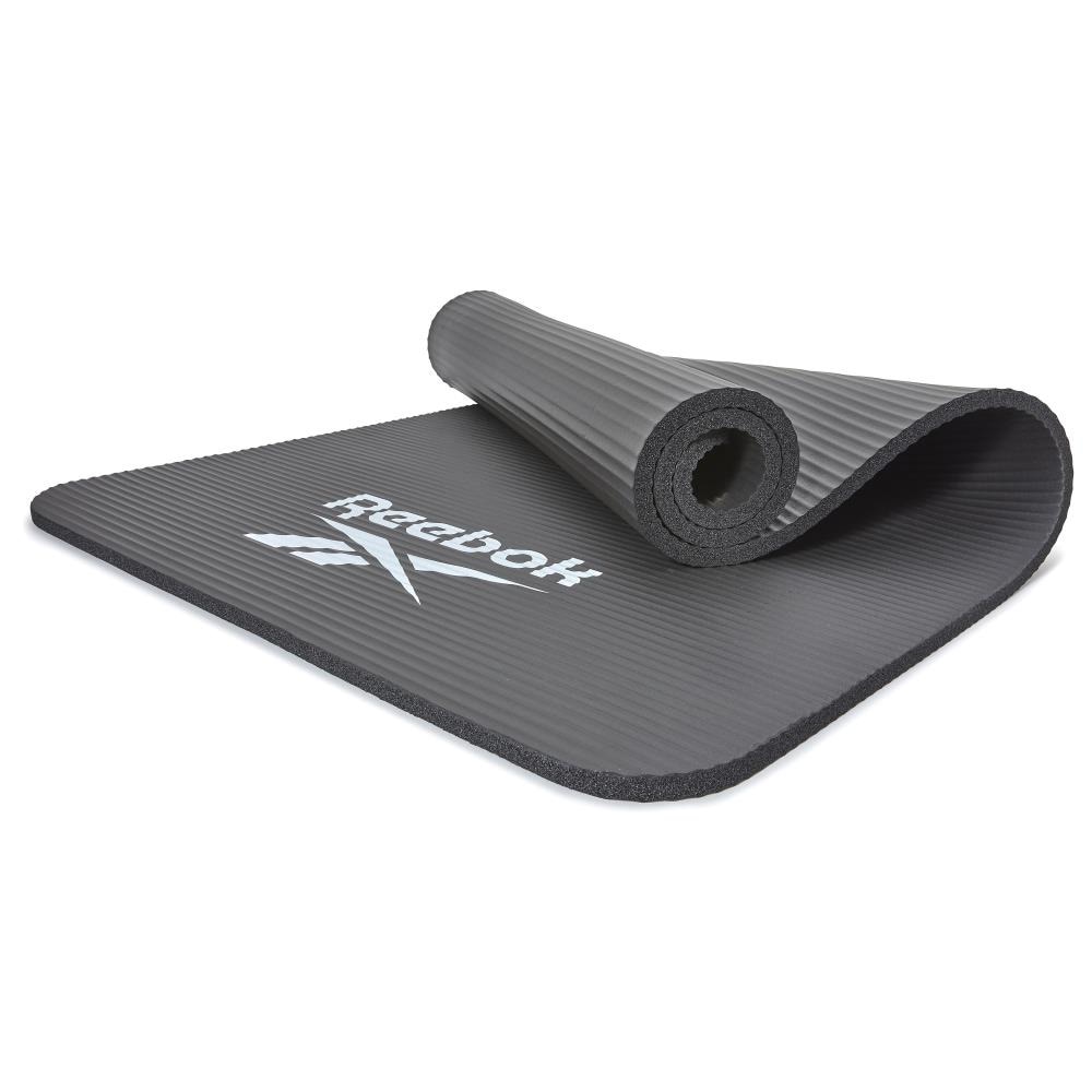 リーボック（REEBOK）（メンズ、レディース）トレーニングマット Fitness 15mm 黒 183×80cm RAMT-11018BK ヨガマット トレーニング 筋トレ エクササイズ 厚手