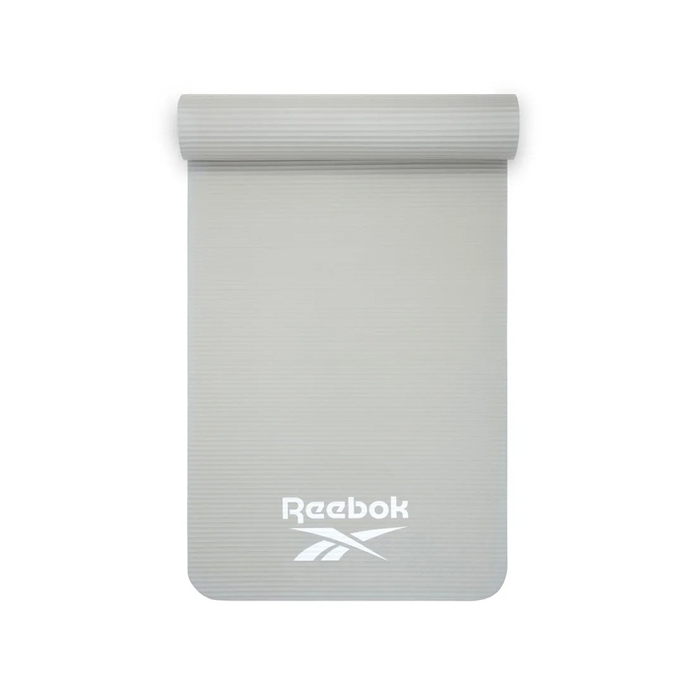 リーボック（REEBOK）（メンズ、レディース）トレーニングマット Fitness 15mm グレー 183×80cm RAMT-11018GR ヨガマット トレーニング 筋トレ 厚手