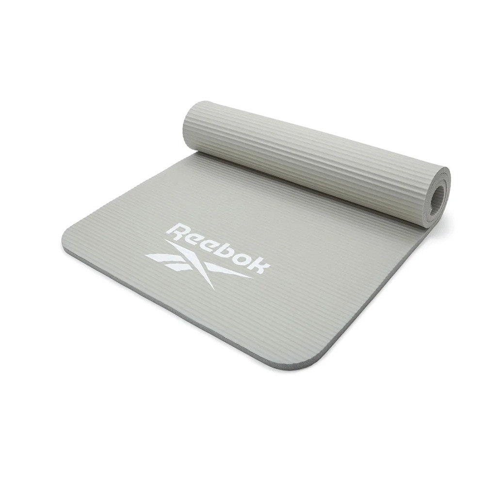 リーボック（REEBOK）（メンズ、レディース）トレーニングマット Fitness 15mm グレー 183×80cm RAMT-11018GR ヨガマット トレーニング 筋トレ 厚手