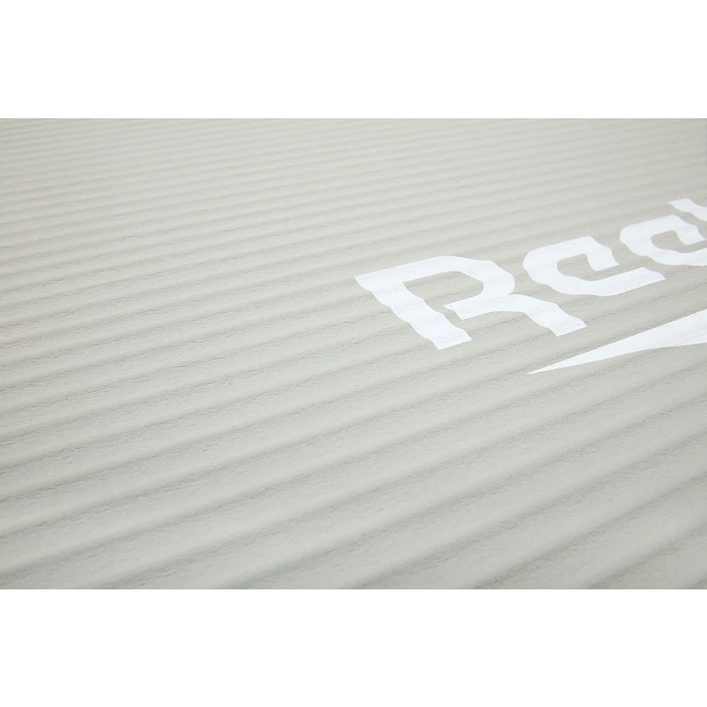 リーボック（REEBOK）（メンズ、レディース）トレーニングマット Fitness 15mm グレー 183×80cm RAMT-11018GR ヨガマット トレーニング 筋トレ 厚手
