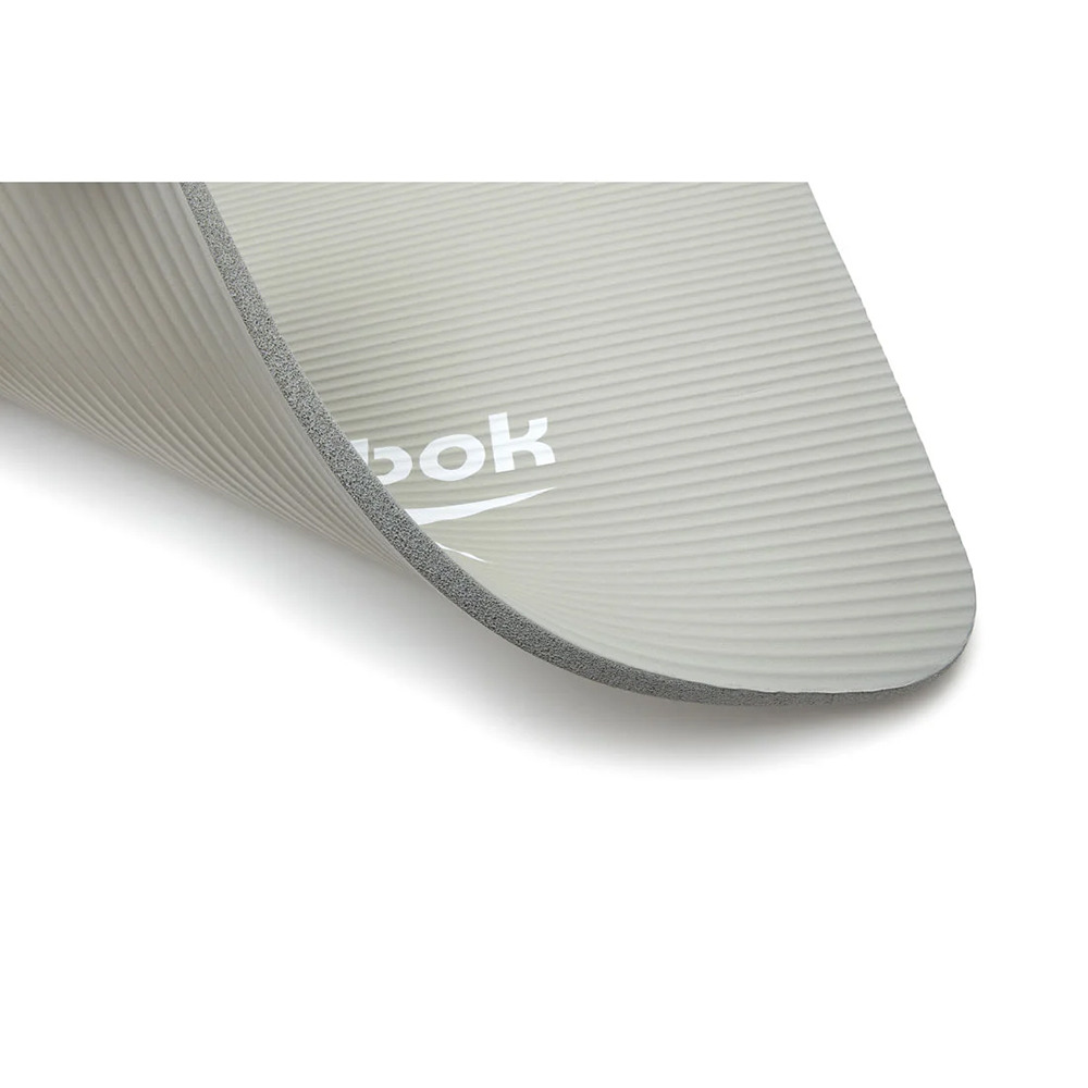 リーボック（REEBOK）（メンズ、レディース）トレーニングマット Fitness 15mm グレー 183×80cm RAMT-11018GR ヨガマット トレーニング 筋トレ 厚手