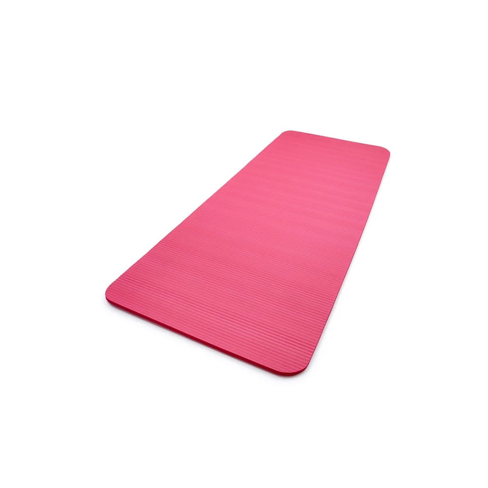 リーボック（REEBOK）（メンズ、レディース）トレーニングマット Fitness 15mm ピンク 183×80cm RAMT-11018PK ヨガマット トレーニング 筋トレ 厚手