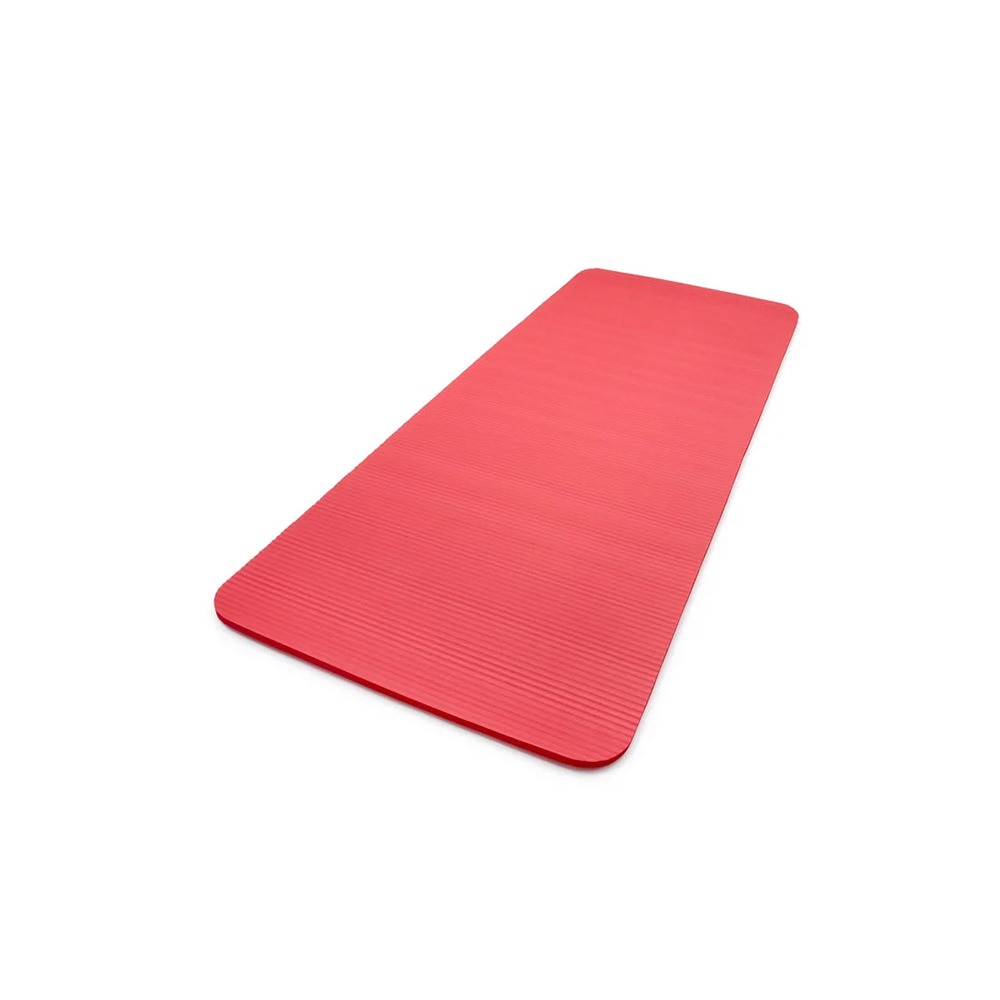 リーボック（REEBOK）（メンズ、レディース）トレーニングマット Fitness 15mm 赤 183×80cm RAMT-11018RD ヨガマット トレーニング 筋トレ エクササイズ 厚手
