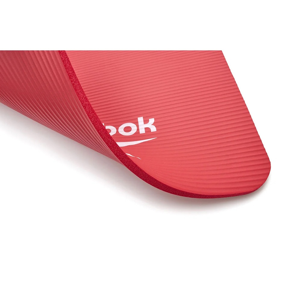 リーボック（REEBOK）（メンズ、レディース）トレーニングマット Fitness 15mm 赤 183×80cm RAMT-11018RD ヨガマット トレーニング 筋トレ エクササイズ 厚手