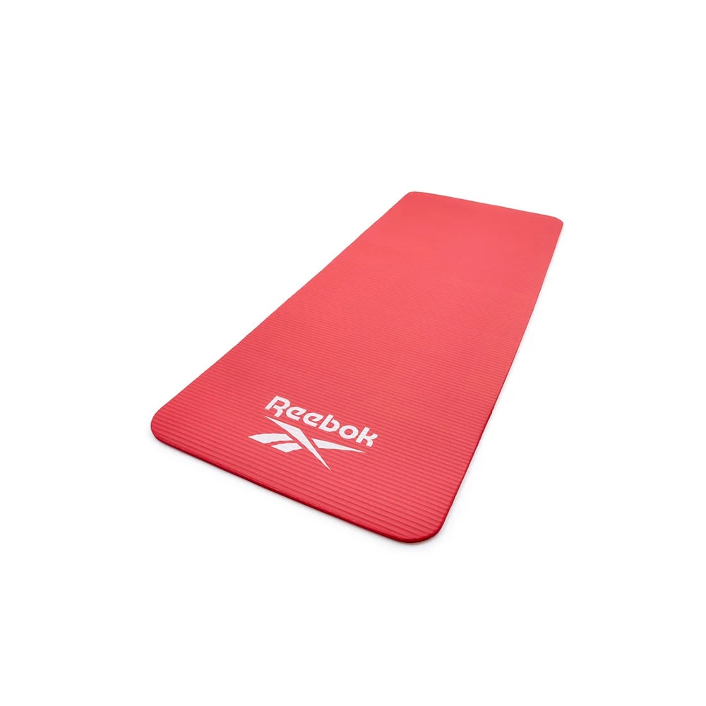 リーボック（REEBOK）（メンズ、レディース）トレーニングマット Fitness 15mm 赤 183×80cm RAMT-11018RD ヨガマット トレーニング 筋トレ エクササイズ 厚手
