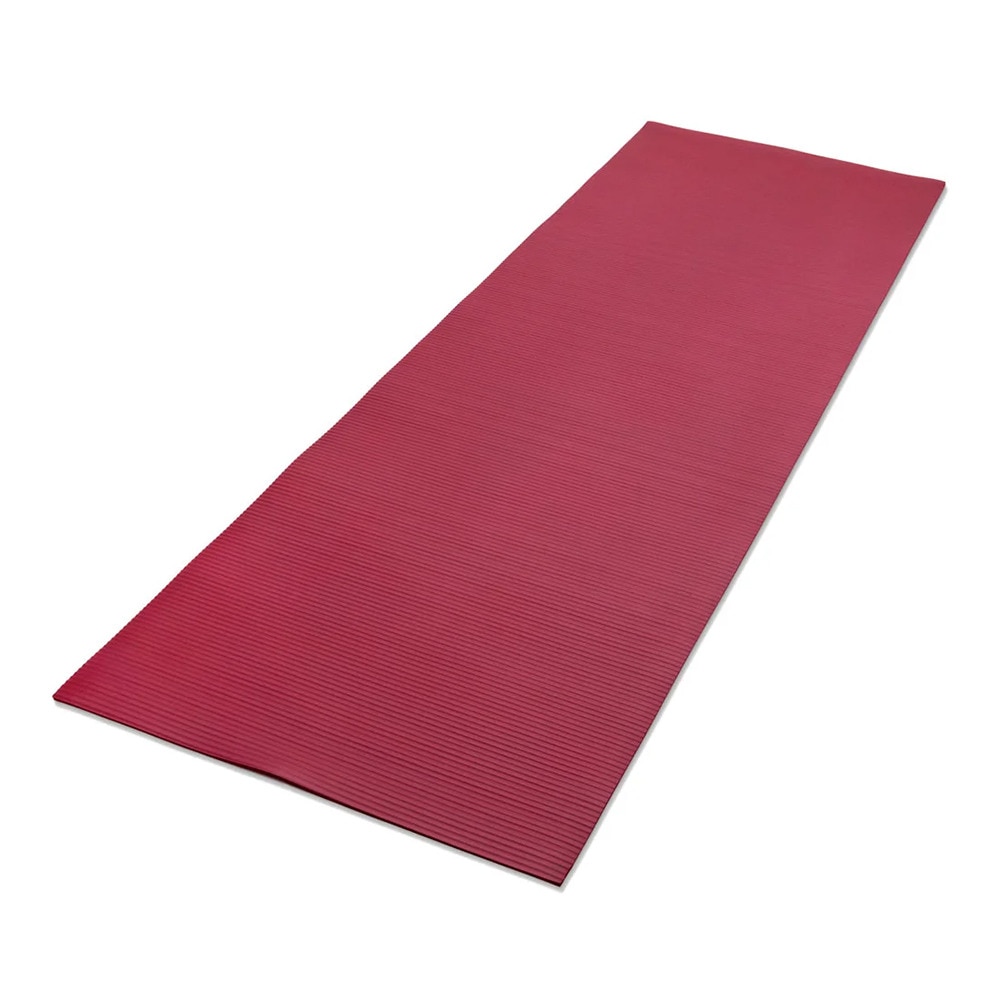 リーボック（REEBOK）（メンズ、レディース）フィットネスマット Fitness 7mm 赤 173×61cm RAMT-12236MN ヨガマット トレーニングマット 筋トレ エクササイズ