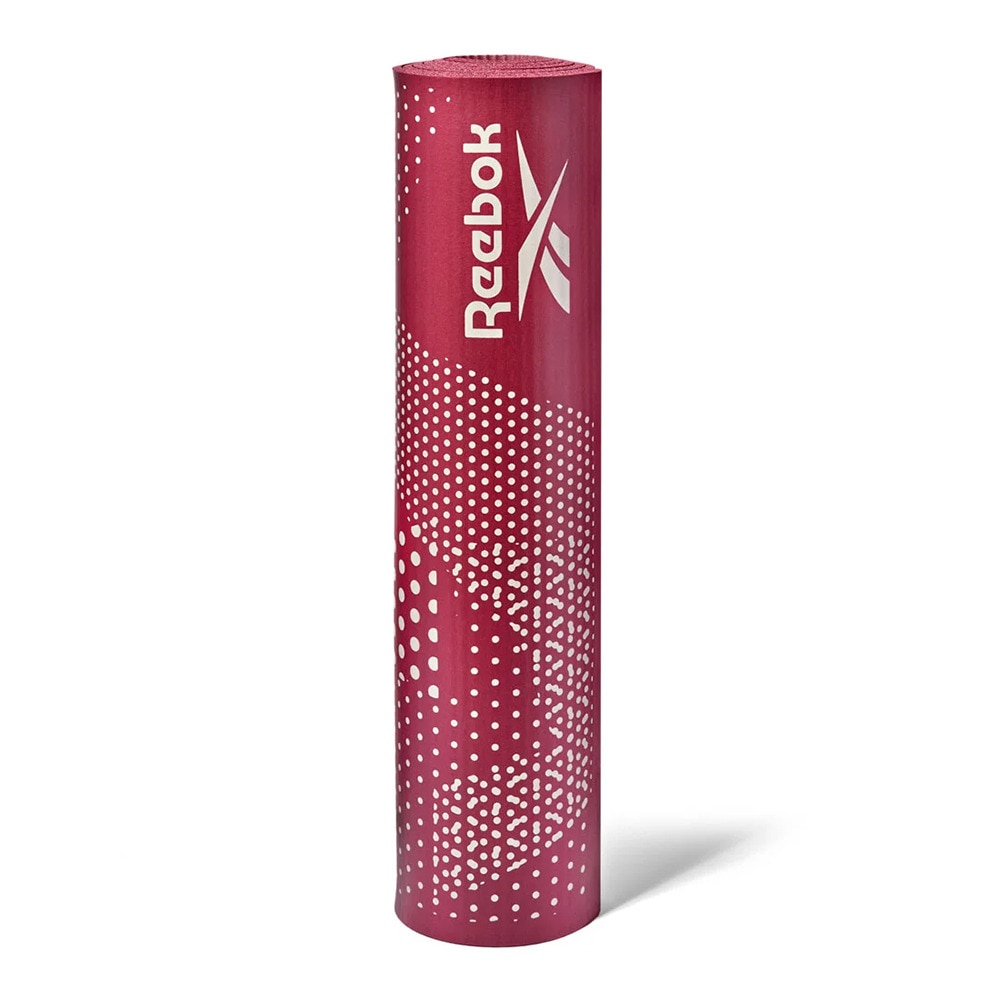 リーボック（REEBOK）（メンズ、レディース）フィットネスマット Fitness 7mm 赤 173×61cm RAMT-12236MN ヨガマット トレーニングマット 筋トレ エクササイズ