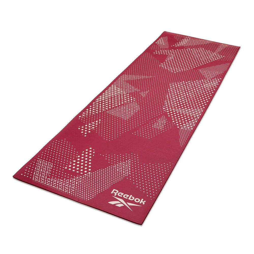 リーボック（REEBOK）（メンズ、レディース）フィットネスマット Fitness 7mm 赤 173×61cm RAMT-12236MN ヨガマット トレーニングマット 筋トレ エクササイズ