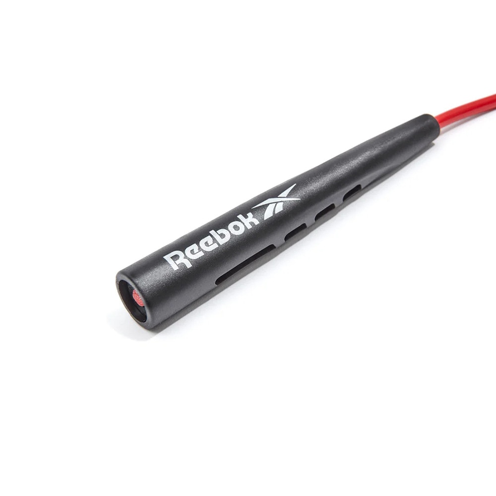 リーボック（REEBOK）（メンズ、レディース）縄跳び Fitness スキップロープ 赤 RARP-12011 トレーニング エクササイズ 長さ調整可 ワークアウト