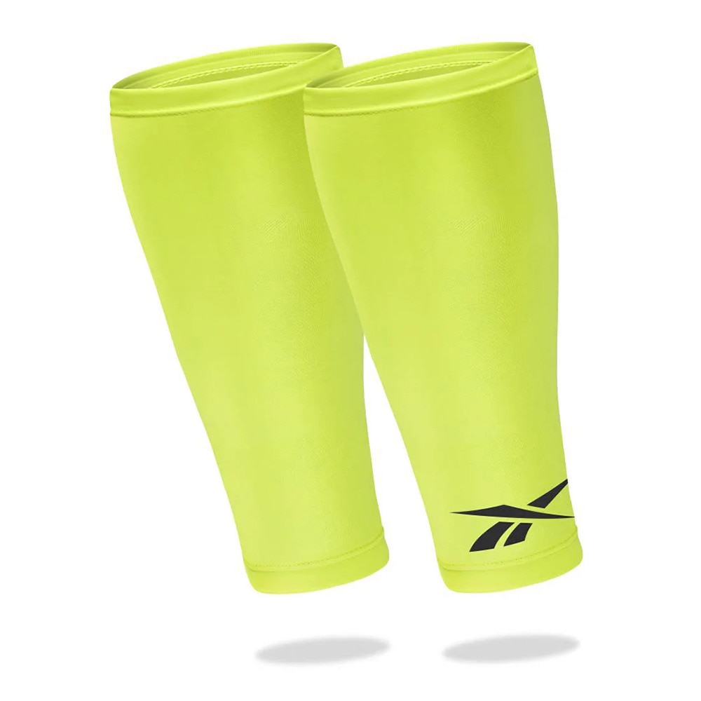 リーボック（REEBOK）（メンズ、レディース）サポーター Fitness コンプレッションカーフスリーブ 黄 S/Mサイズ RASL-14013YL 着圧 ふくらはぎ サポート 