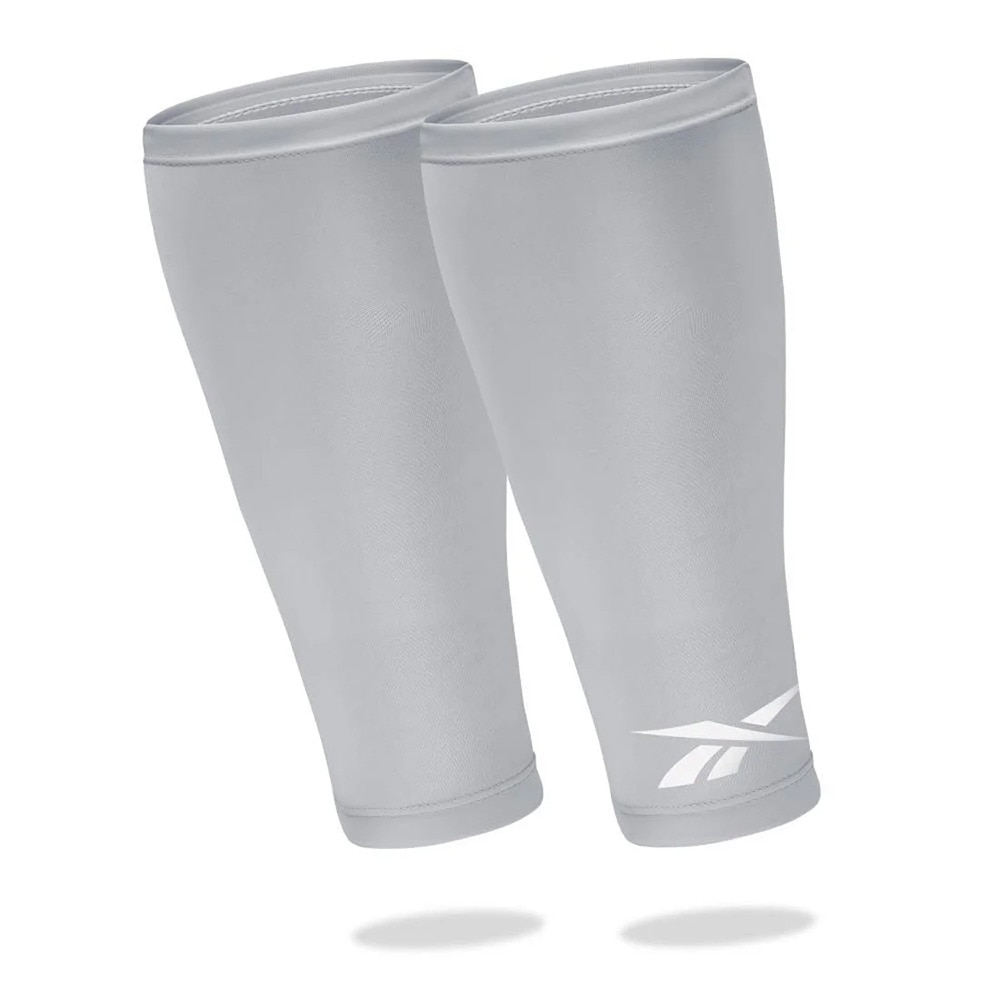 リーボック（REEBOK）（メンズ、レディース）サポーター Fitness コンプレッションカーフスリーブ グレー L/XLサイズ RASL-14014GR 着圧 ふくらはぎ サポート 