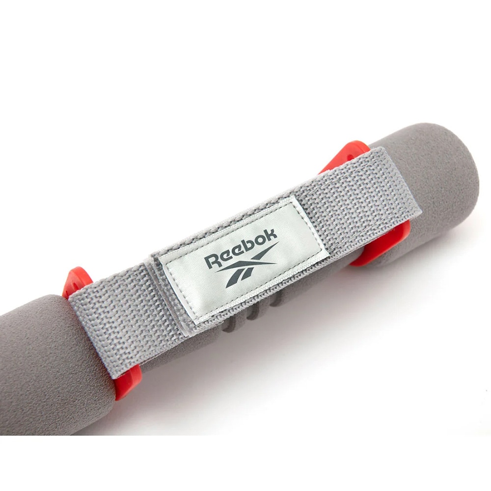 リーボック（REEBOK）（メンズ、レディース）ダンベル Fitness ソフトグリップダンベル 1kg 赤 RAWT-11061RD ウエイトトレーニング 2個セット 固定式