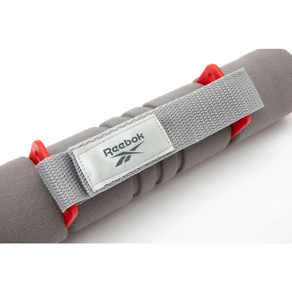 リーボック（REEBOK）（メンズ、レディース）ダンベル Fitness ソフトグリップダンベル 2kg 赤 RAWT-11062RD ウエイトトレーニング 2個セット 固定式