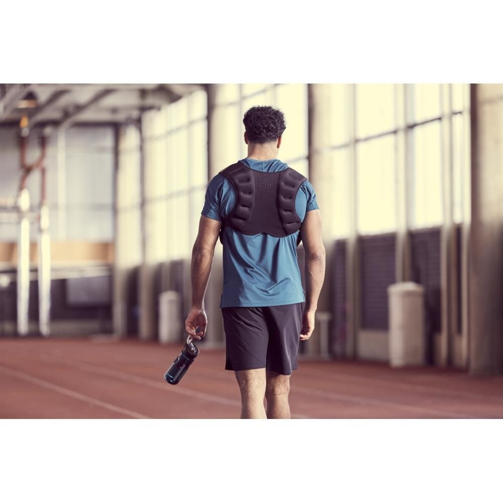 リーボック（REEBOK）（メンズ、レディース）トレーニング ウエイトベスト 5kg 赤 RAWT-11281 ウエイトジャケット 重り ウエイトトレーニング 筋トレ 持久力
